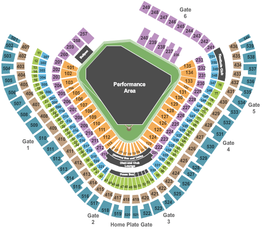 Angel Stadium Monster Jam Seating Chart